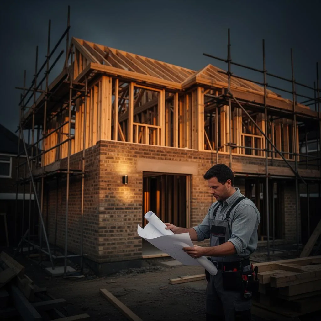 Atlas residential construction project in progress
